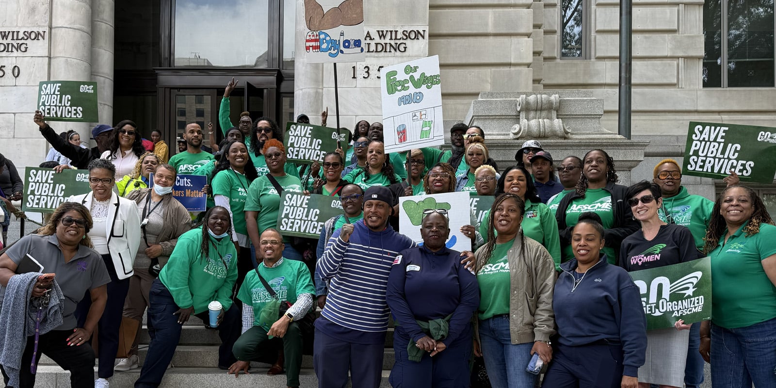 Image for article: D.C. workers tell mayor: Your budget betrays us and our communities will pay the price!