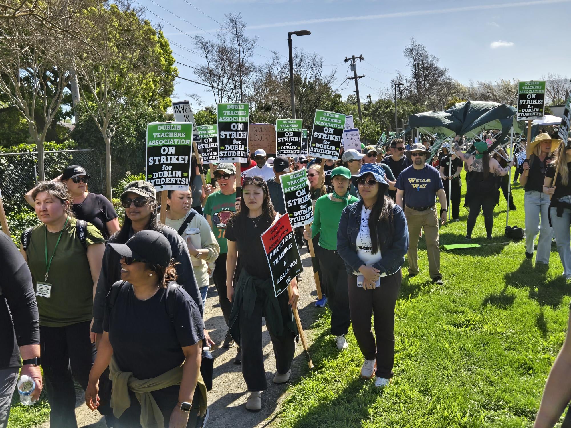 Image for article: Dublin Rocked By Week-Long Teachers Strike