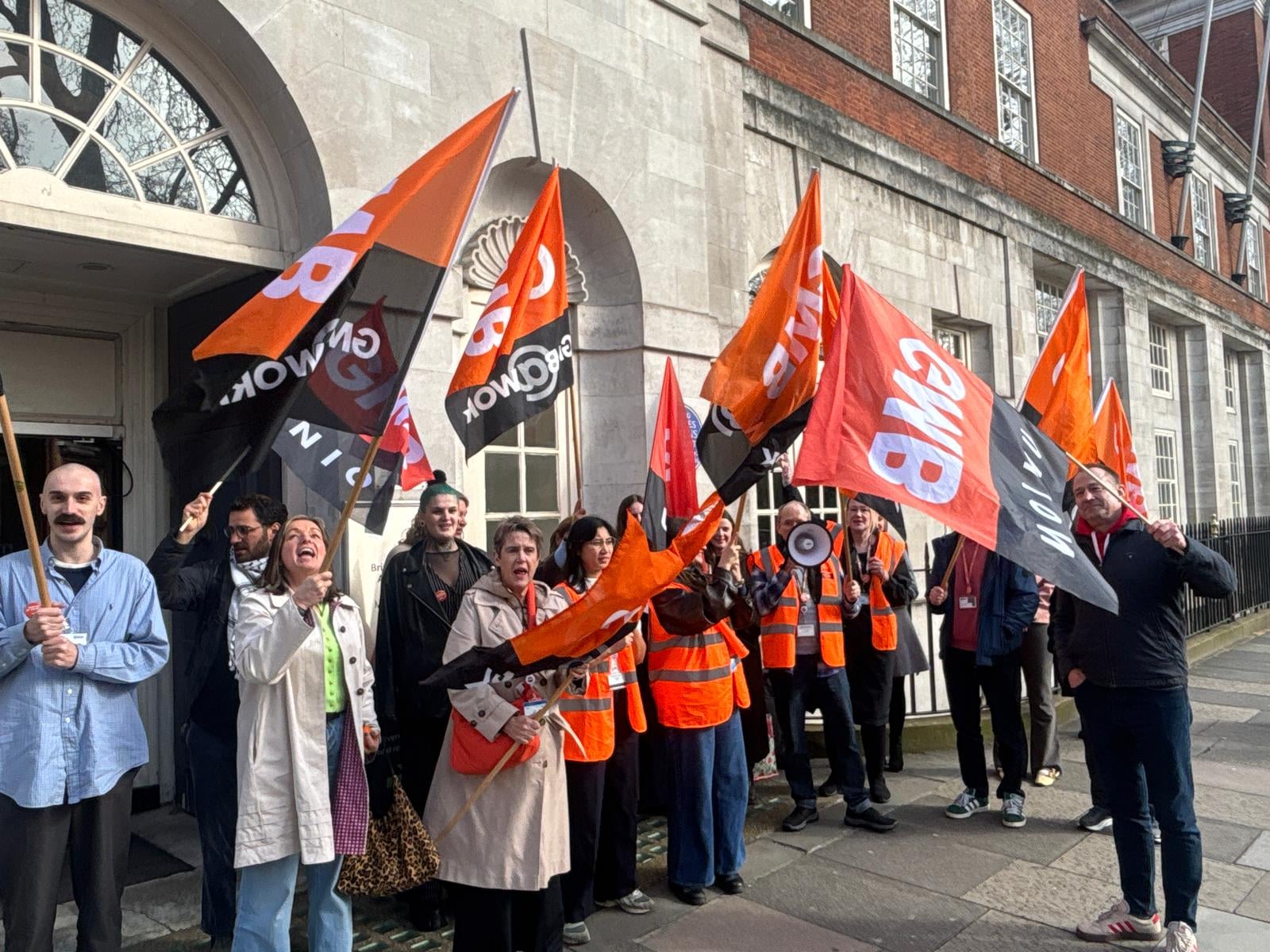 Image for article: BMA <b>staff</b> to continue <b>strike</b> over pay | GMB Union