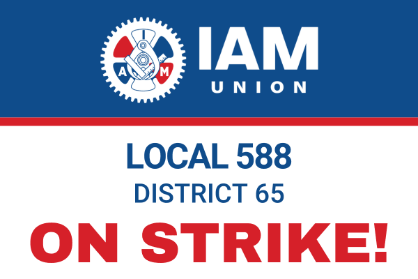 Image for article: IAM Union Local 588 Members at Garlock in Palmyra, N.Y. on <b>Strike</b> for Fair Contract