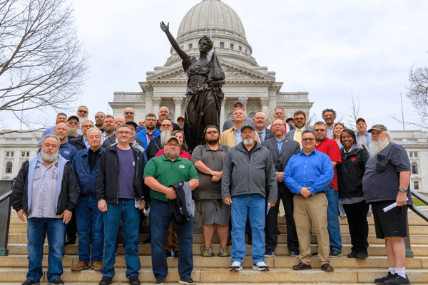 Image for article: IAM Union Members Gather to Bolster Political Action and Solidarity in Wisconsin