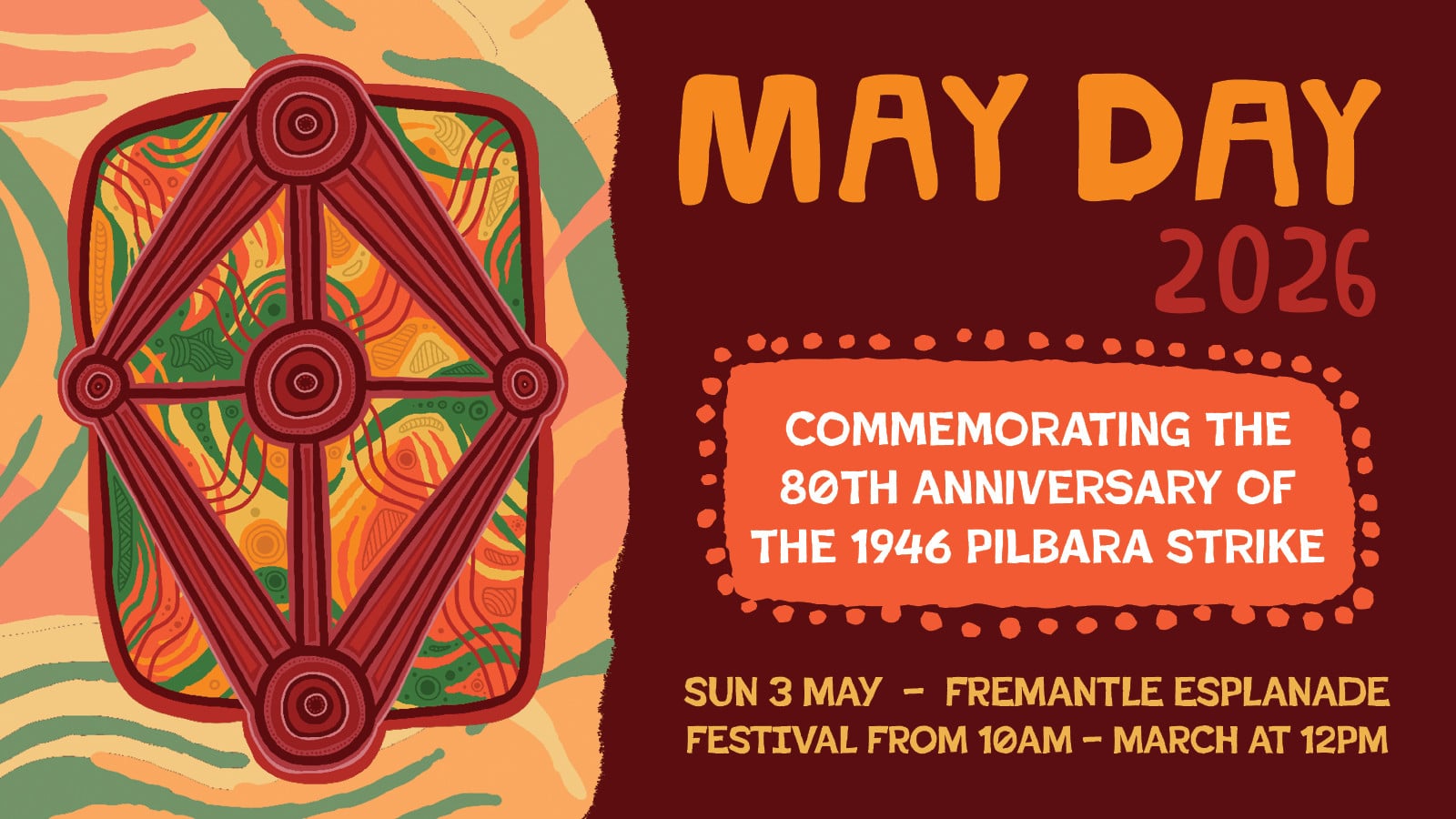 Image for article: May Day 2026: Festival, Rally & March - Walyalup