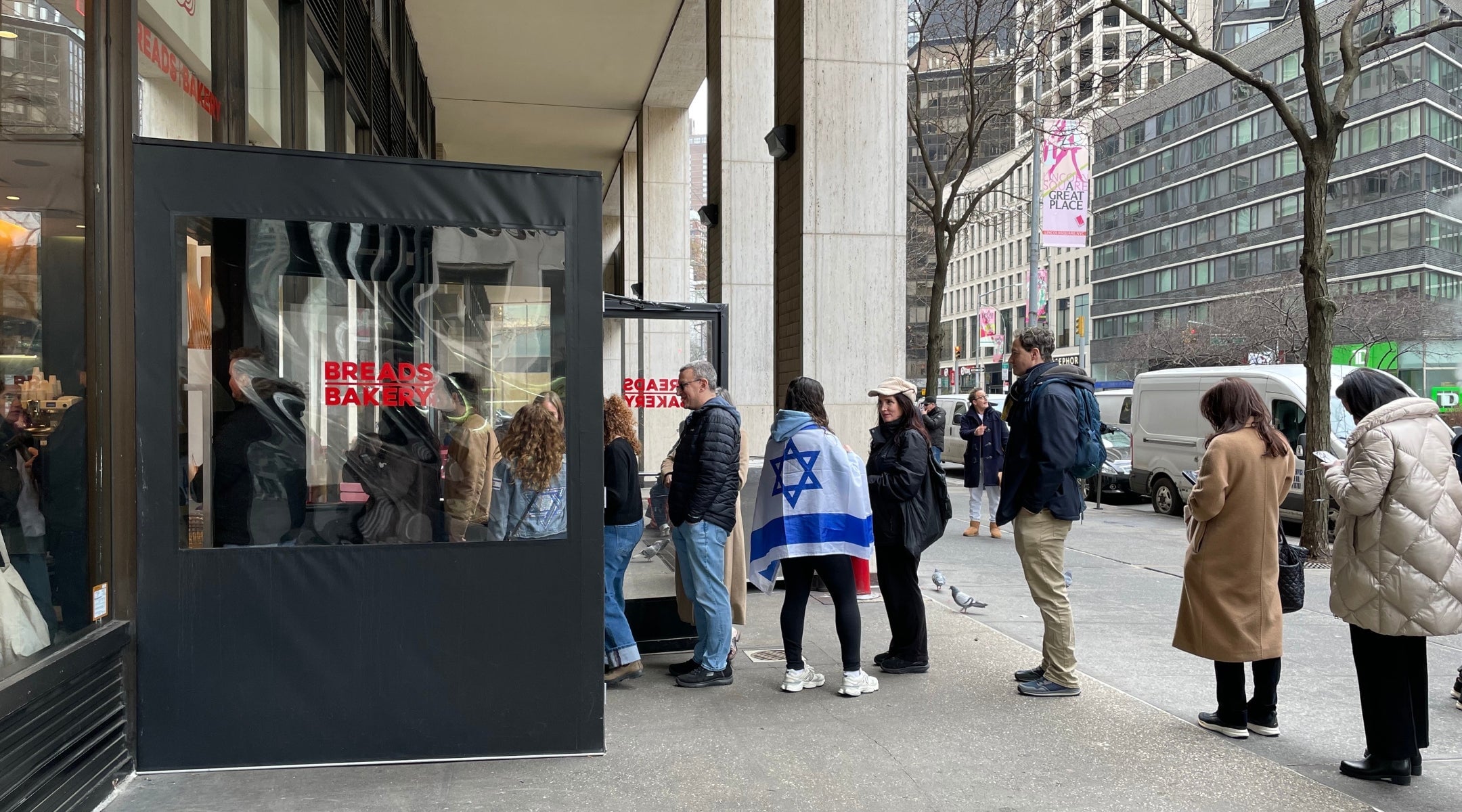 Image for article: Can Breads Bakery workers really demand that the Israeli owners cut ties with Israel? Labor experts weigh in.