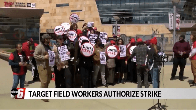 Image for article: Target Field concession workers authorize strike