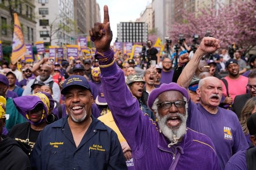 Image for article: Tentative contract deal holds off strike by New York City apartment building workers