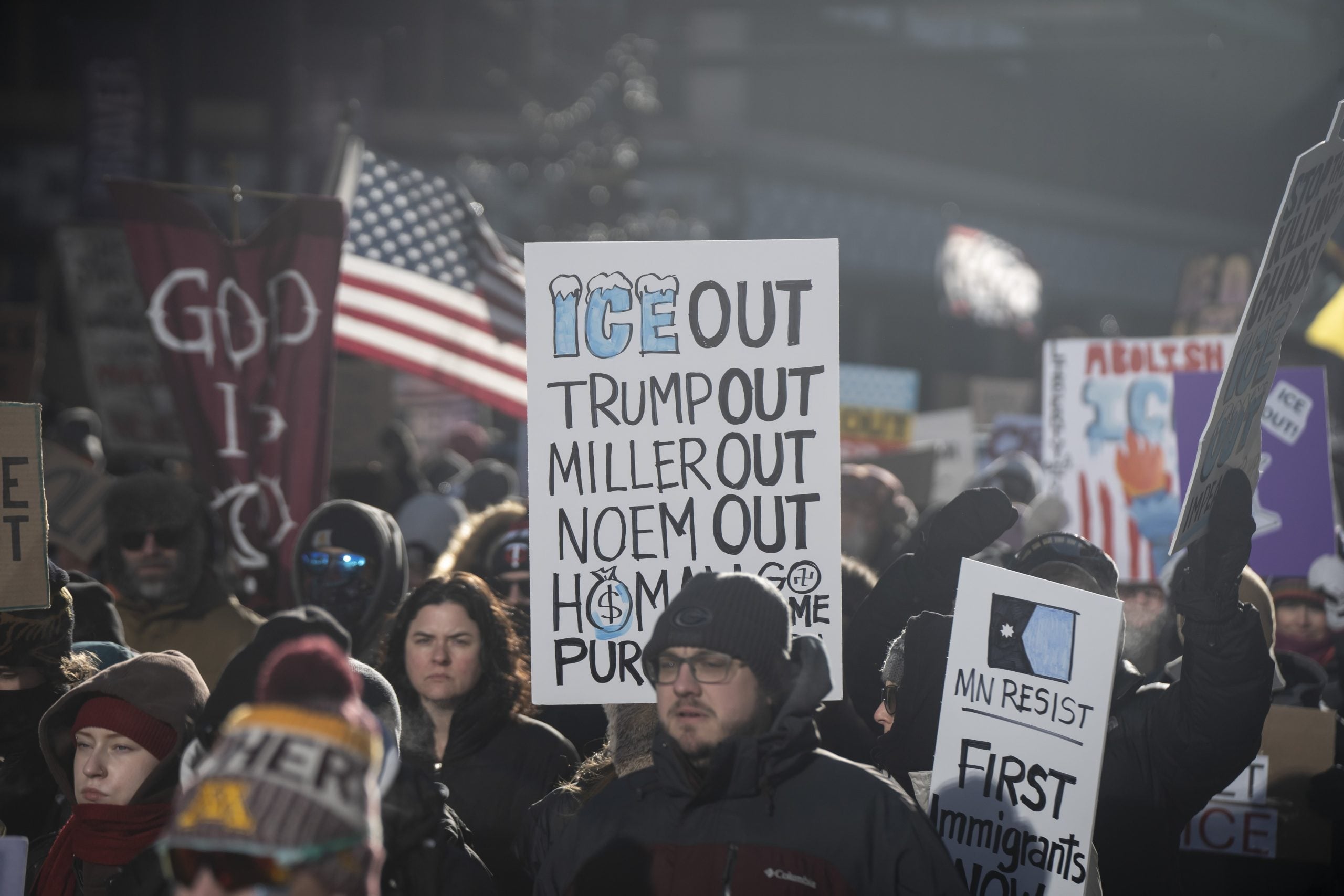 Image for article: The Deep Roots of the Fight Against ICE Pose Challenges for Trump - Left Voice