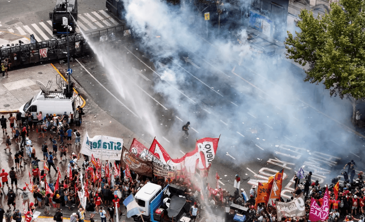 Image for article: Argentina: Anger and Class-Struggle Confront Milei's Reactionary Labor Reform Law