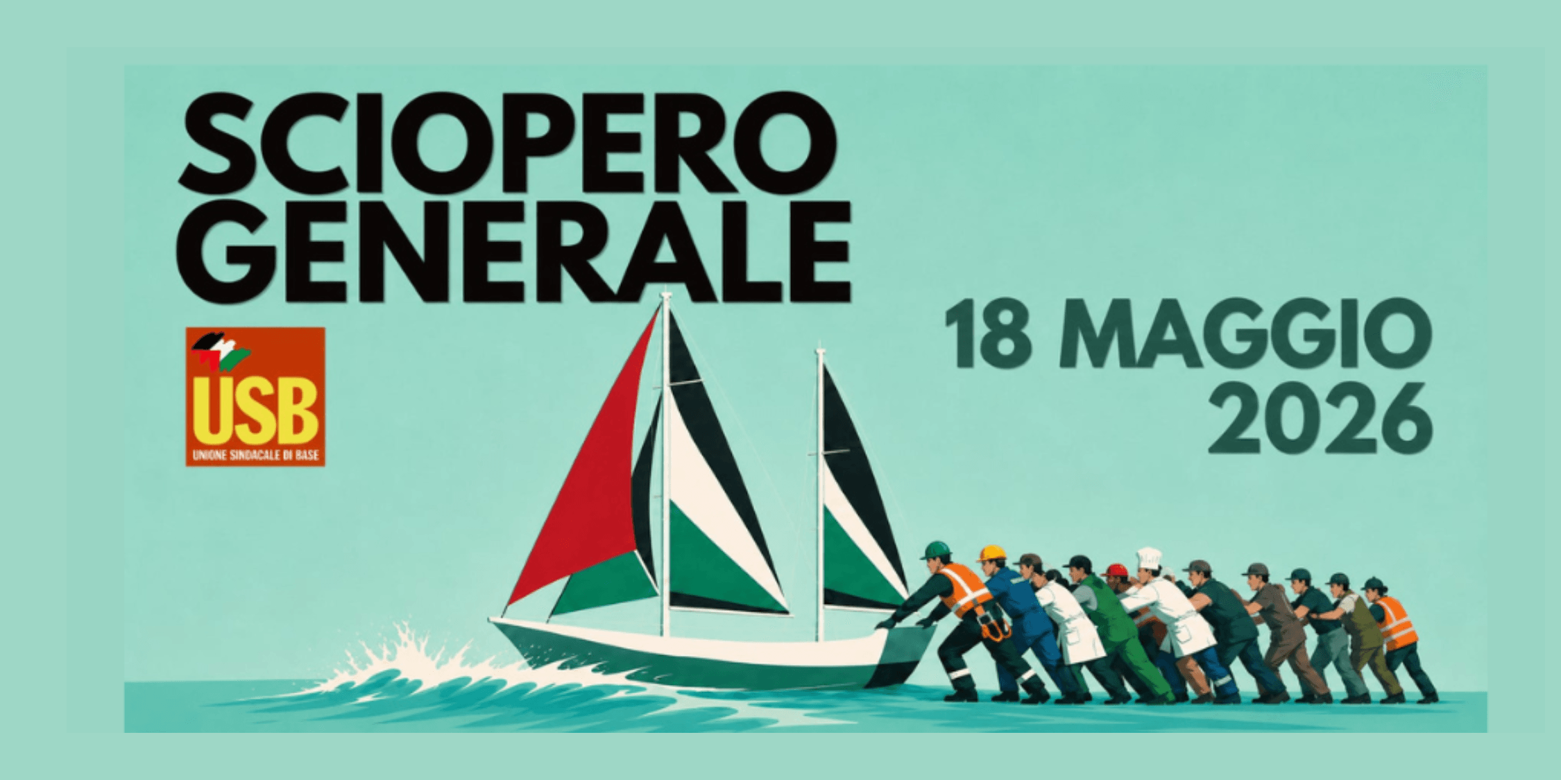 Image for article: Italian Dockworkers Call for a <b>Strike</b> if Detained Activists Are Not Released - Left Voice