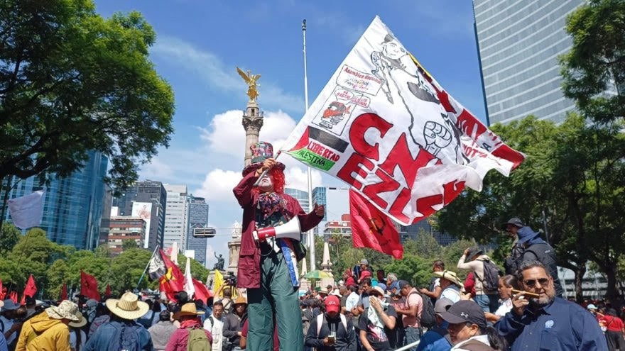 Image for article: Mexican Teachers Strikes Threaten Sheinbaum’s Plans for World Cup