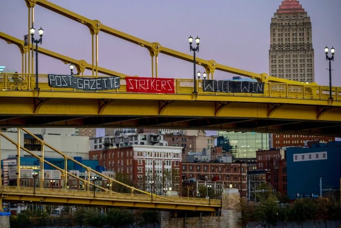 Image for article: What newsroom organizers learned from the years-long <b>strike</b> at the Pittsburgh Post-Gazette
