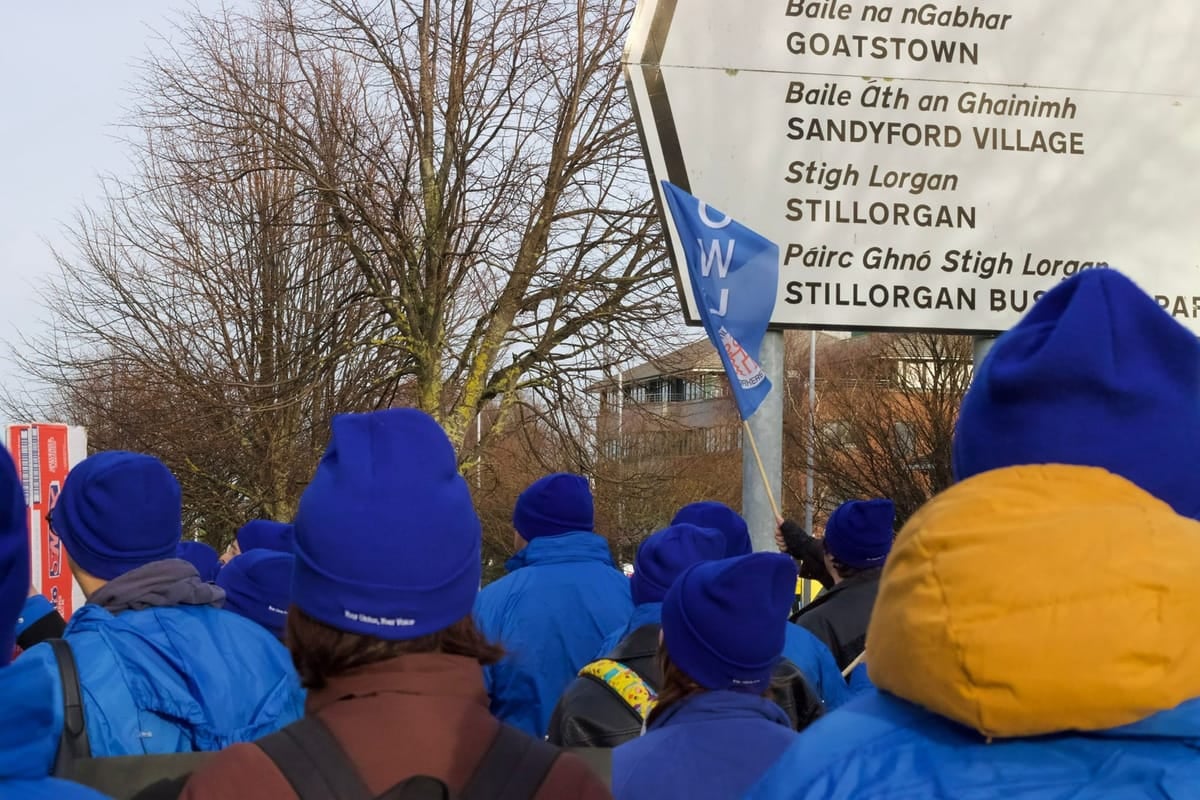 Image for article: Tech <b>Workers</b> Organise, Unionise, and <b>Strike</b> - People Before Profit