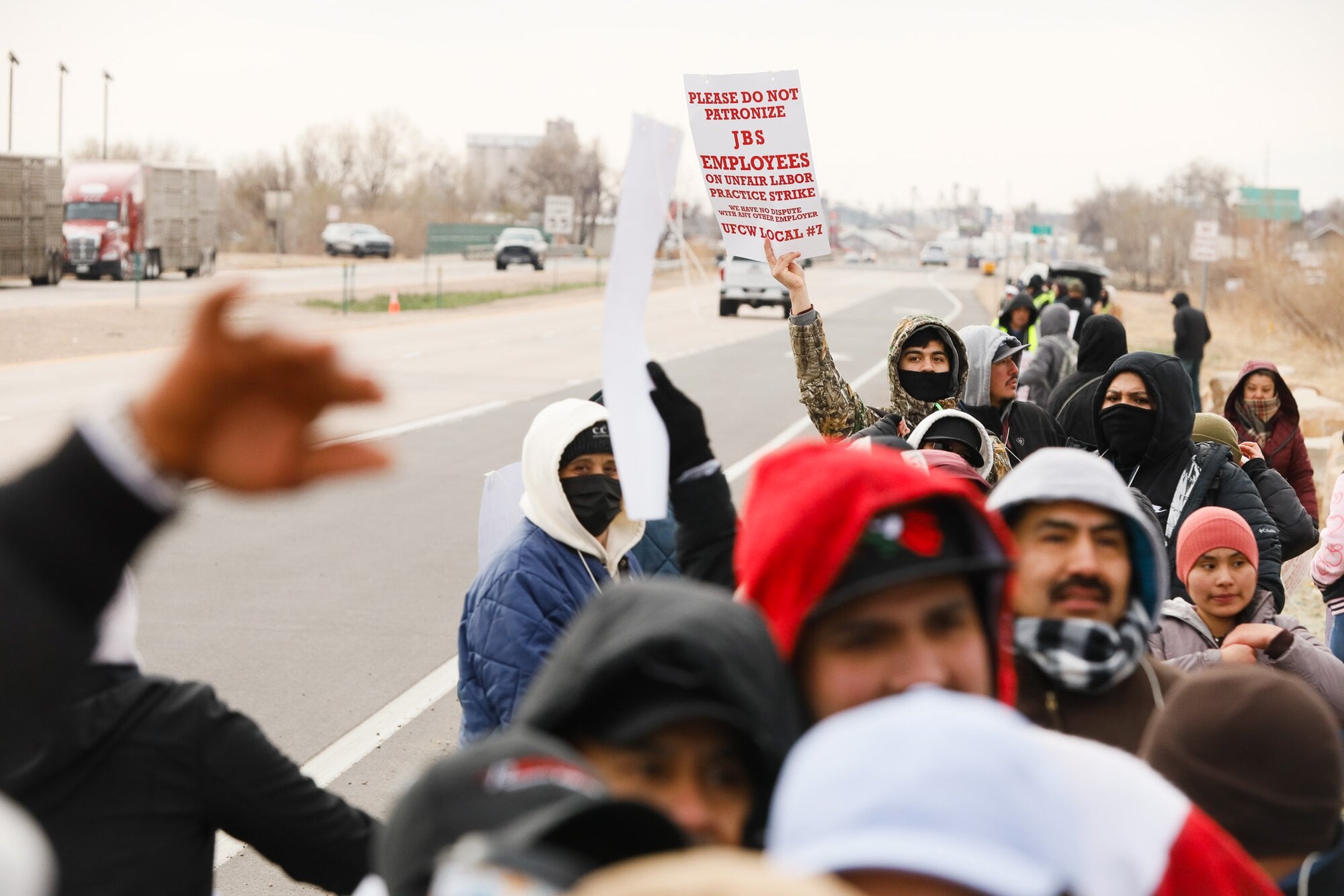 Image for article: Slaughterhouse workers to pause Greeley strike after promise of talks