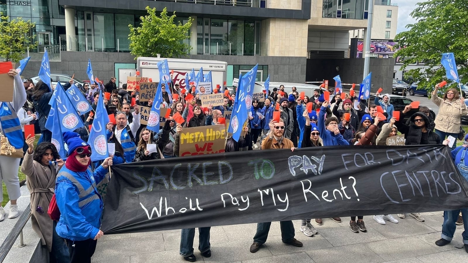 Image for article: <b>Strike</b> action at outsourcing firm Covalen begins - RTE