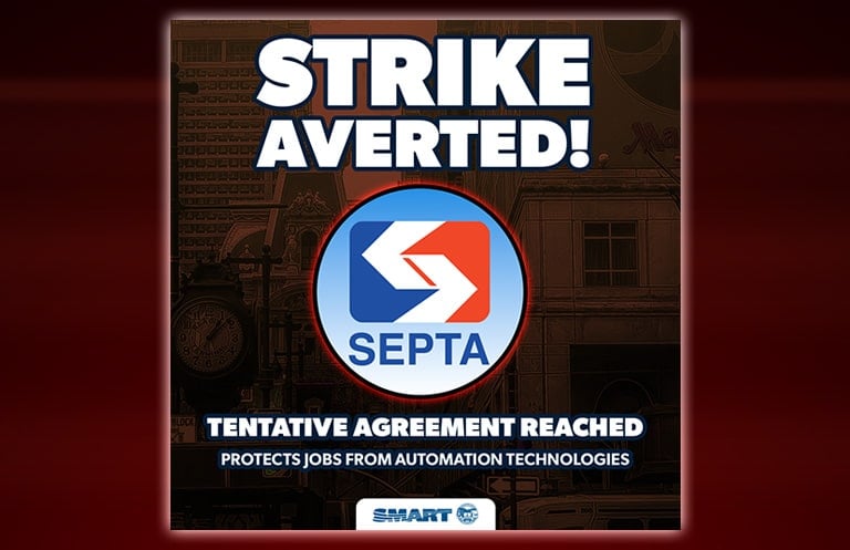 Image for article: SEPTA Strike Avoided: Strong Agreement Secured