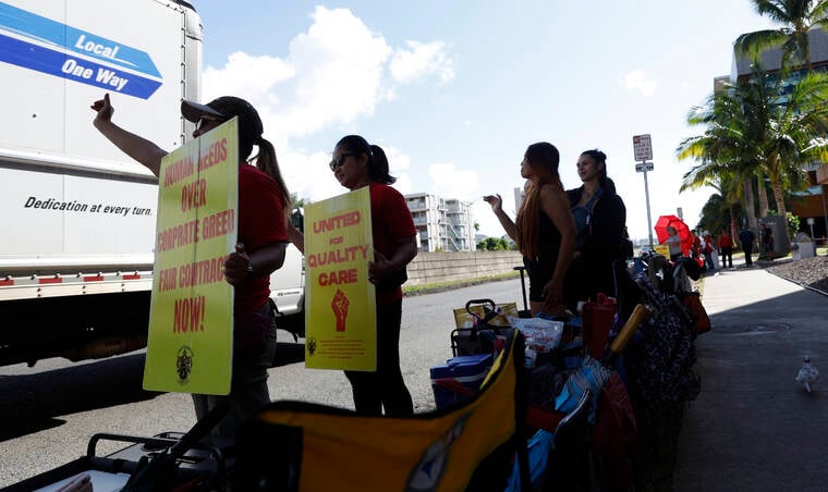 Image for article: Teamsters <b>strike</b> ends at Kapi'olani Medical Center | Honolulu Star-Advertiser