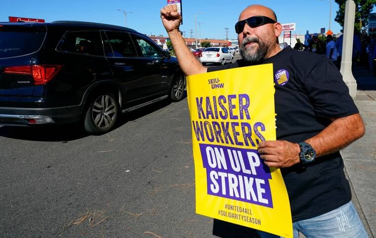 Image for article: Kaiser <b>workers</b> launch war on AI over job loss, patient safety fears | Honolulu Star-Advertiser