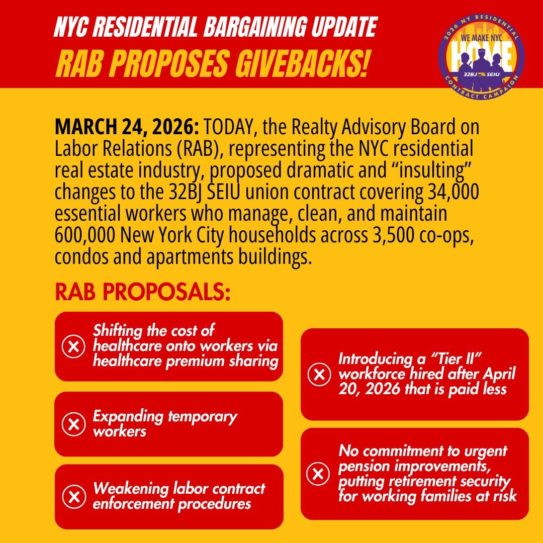Image for article: Union Calls Realty Advisory Board's Contract Proposal 'Insulting' - WNY Labor Today: Your ...