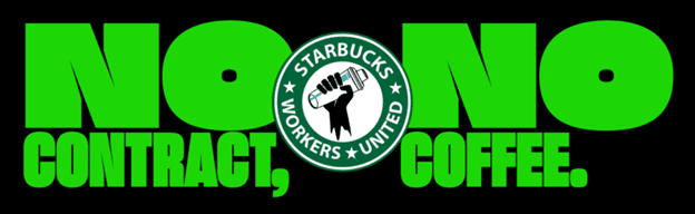 Image for article: Unionized Starbucks Baristas Are Prepared To Go On <b>Strike</b> - WNY Labor Today