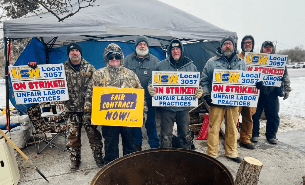 Image for article: USW On <b>Strike</b> Against ArcelorMittal In Ohio - WNY Labor Today