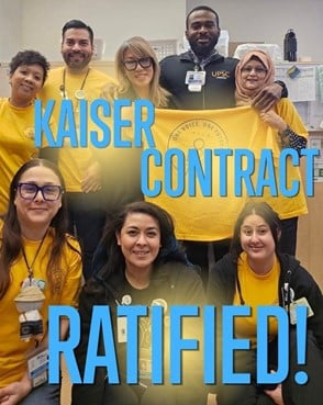 Image for article: Union-Represented Pharmacy Workers Ratify Four-Year Contract with Kaiser Across Southern & Central California, Secure 21.5% Wage Increases Over Life Of Contract