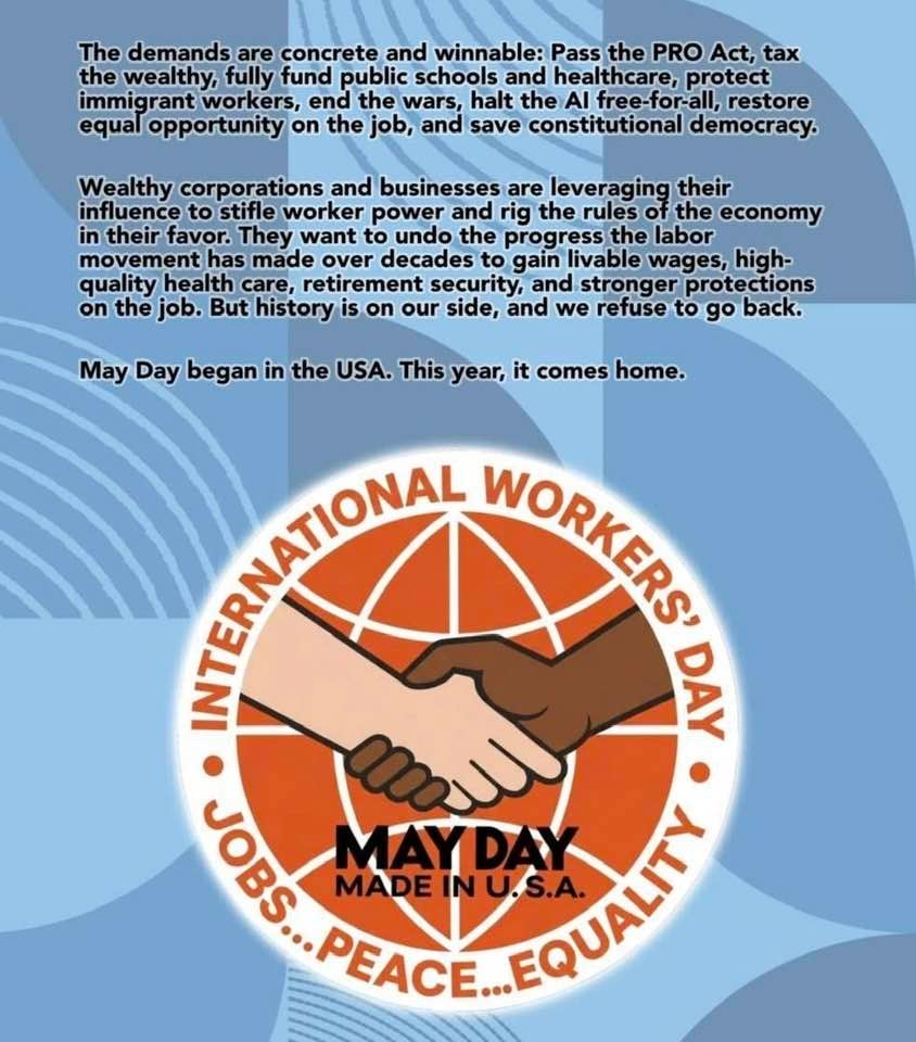 Image for article: May Day 2026: U.S. Labor Movement ‘Reclaims’ International Workers’ Day