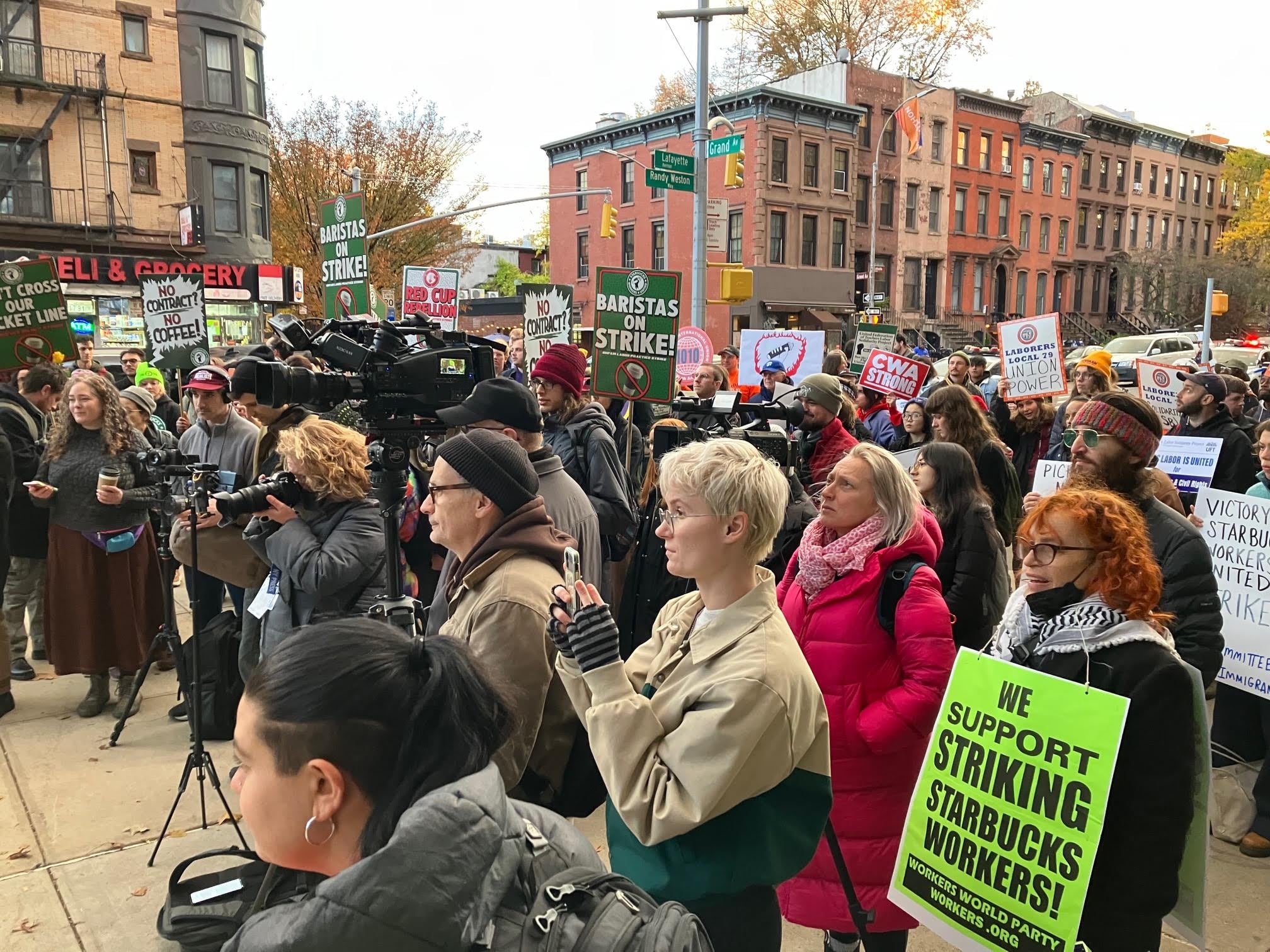 Image for article: Starbucks workers launch countrywide strike