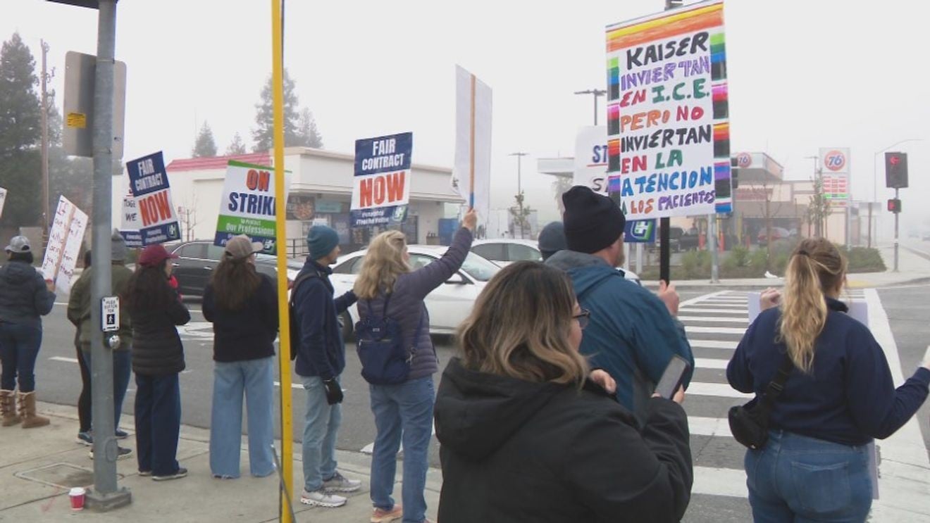 Image for article: Kaiser Permanente faces open-ended <b>strike</b> as unions reject generous contract offer - KBAK