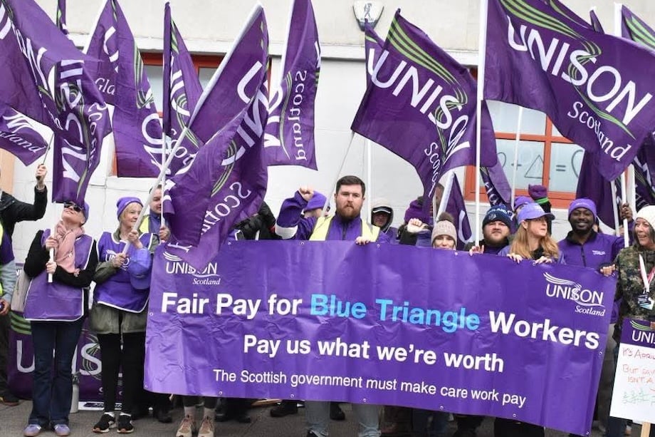 Image for article: Housing charity workers strike over pay dispute