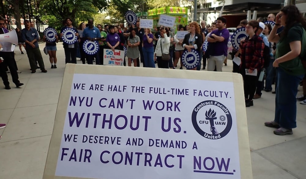 Image for article: NYU needs a fair contract, not the disruption of a <b>strike</b>! - Action Network