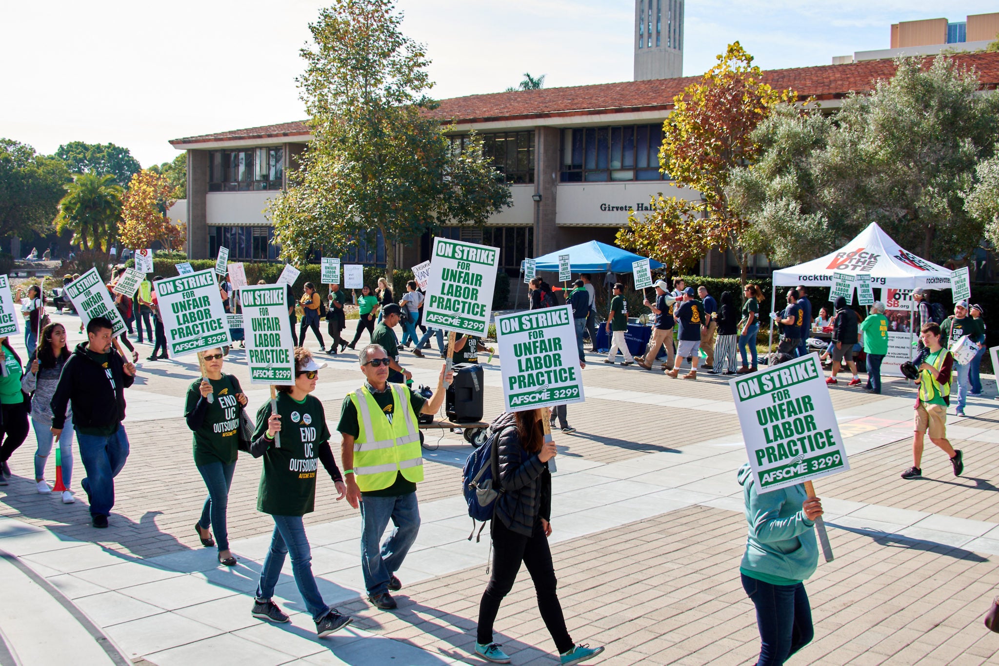 Image for article: AFSCME, CNA to strike next week | The Daily Nexus