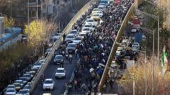 Image for article: Protests spread across Iran for third day after currency hits record low