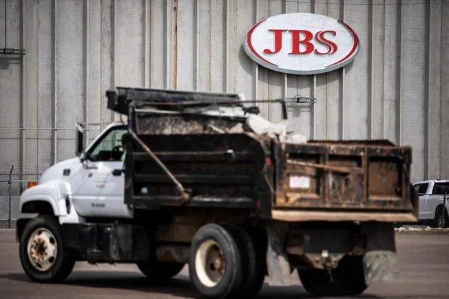 Image for article: JBS workers go on strike at one of largest beef plants in the US