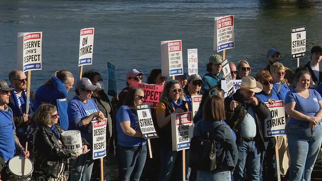 Image for article: <b>Strike</b> ends for PCC support <b>staff</b> after union approves agreement - KATU