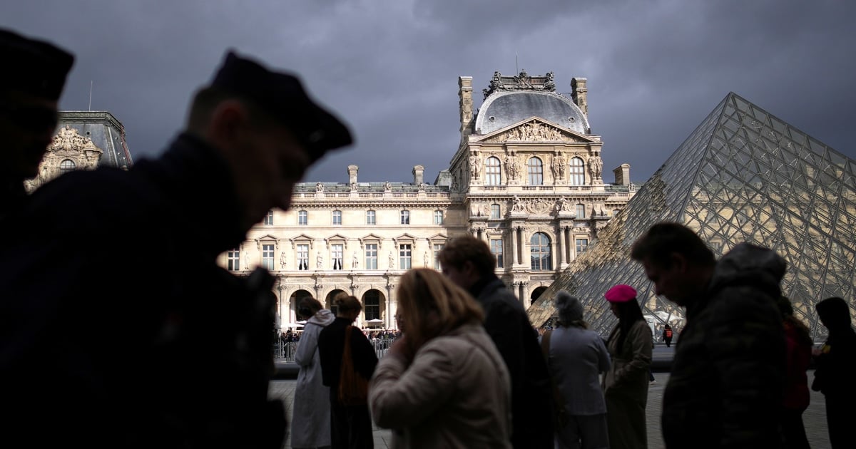 Image for article: Louvre <b>workers strike</b> in another blow to the Paris museum - NBC News