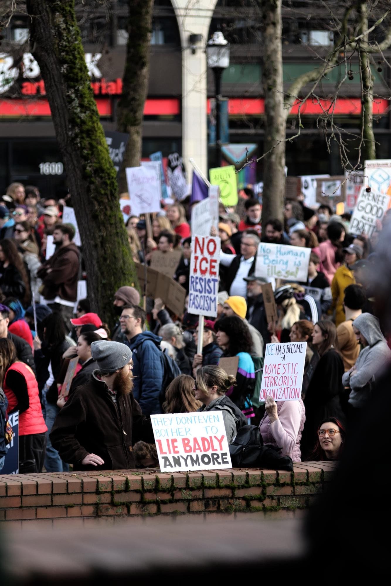 Image for article: Educators and Healthcare Workers Rally Against ICE