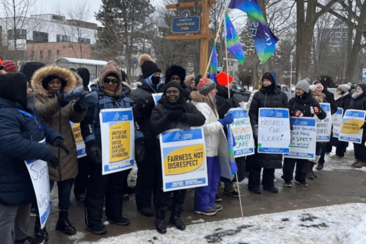 Image for article: Worth striking for: Oakville care home workers fighting for decent pay - Spring