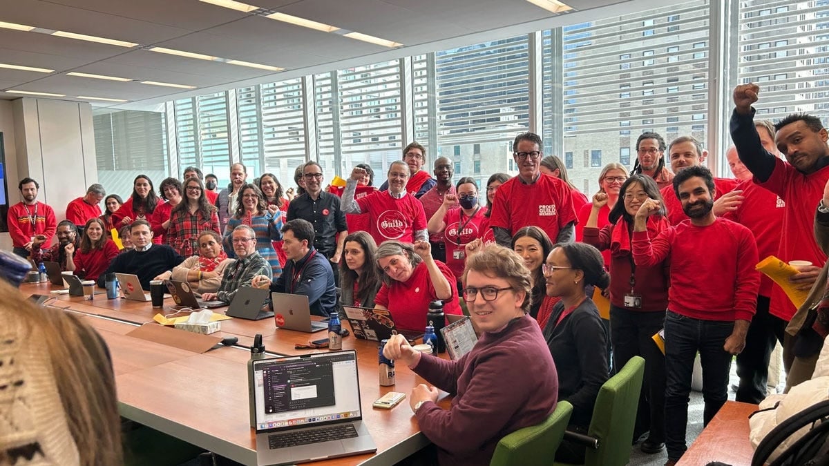 Image for article: Labor unions reawakened in the age of AI