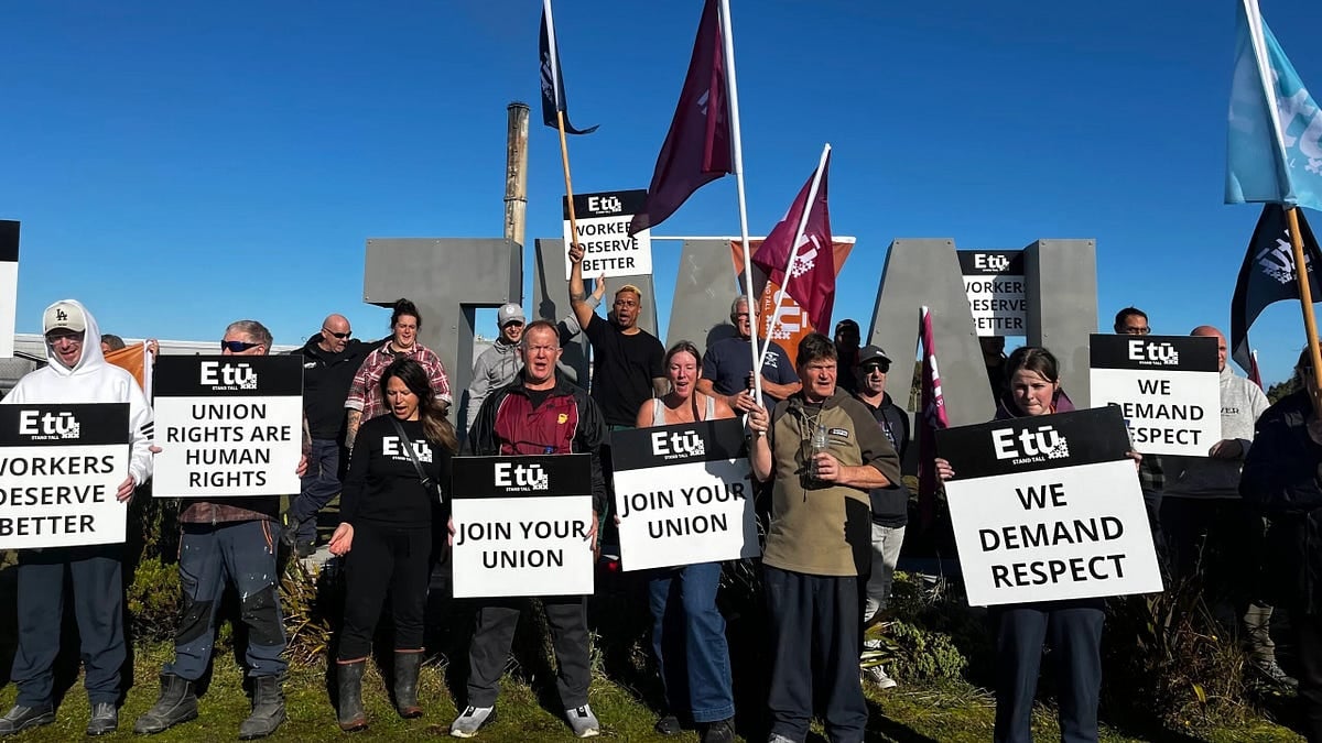Image for article: 'We’re not being unreasonable': Smelter workers begin strike action