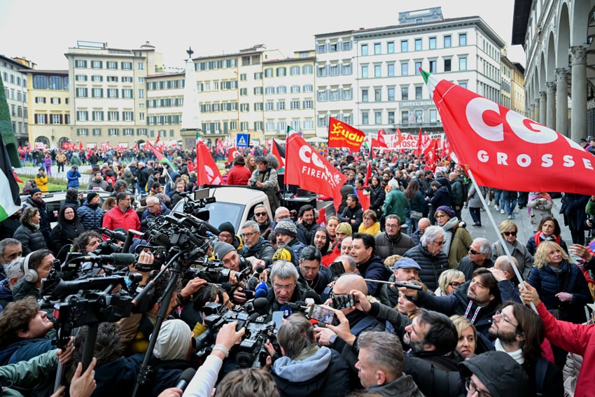 Image for article: Italy Holds A Nationwide General <b>Strike</b> - <b>Workers</b> Revolutionary Party