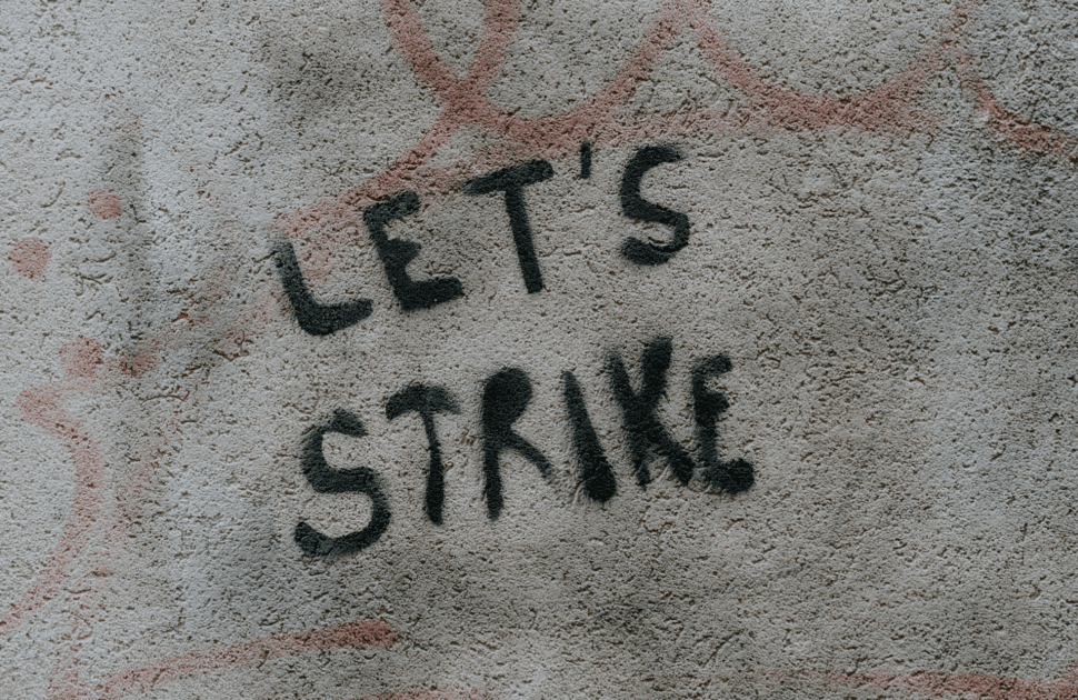 Image for article: The Empire is Teetering! Why is There No General Strike?