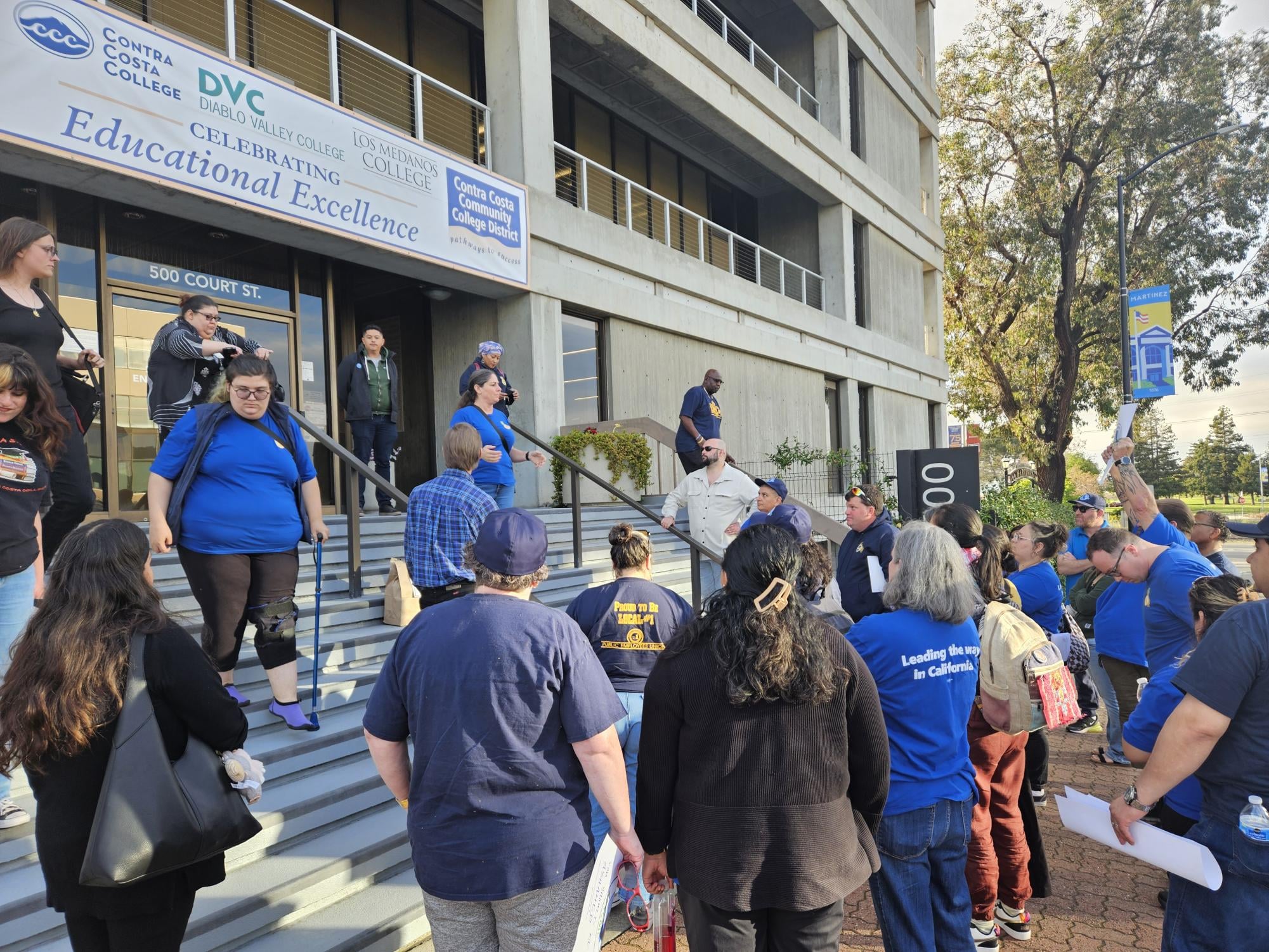 Image for article: College District Governors’ Move To Lay Off Workers Causes Uproar