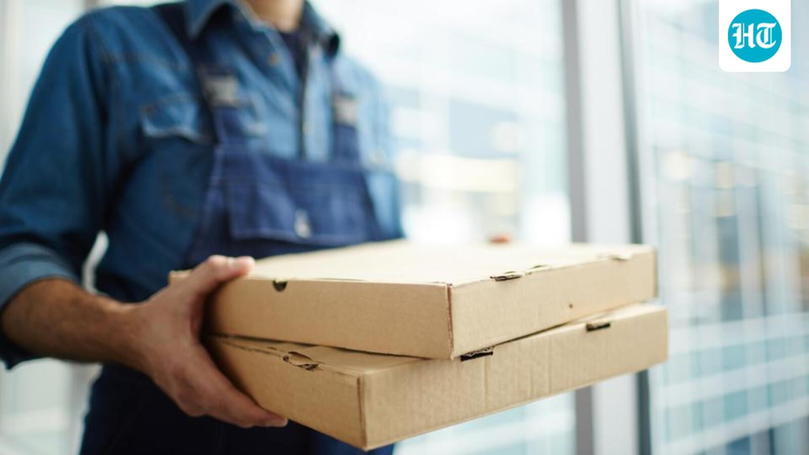 Image for article: Gig <b>workers protest</b> across Gurugram; customers face delivery delays - Hindustan Times