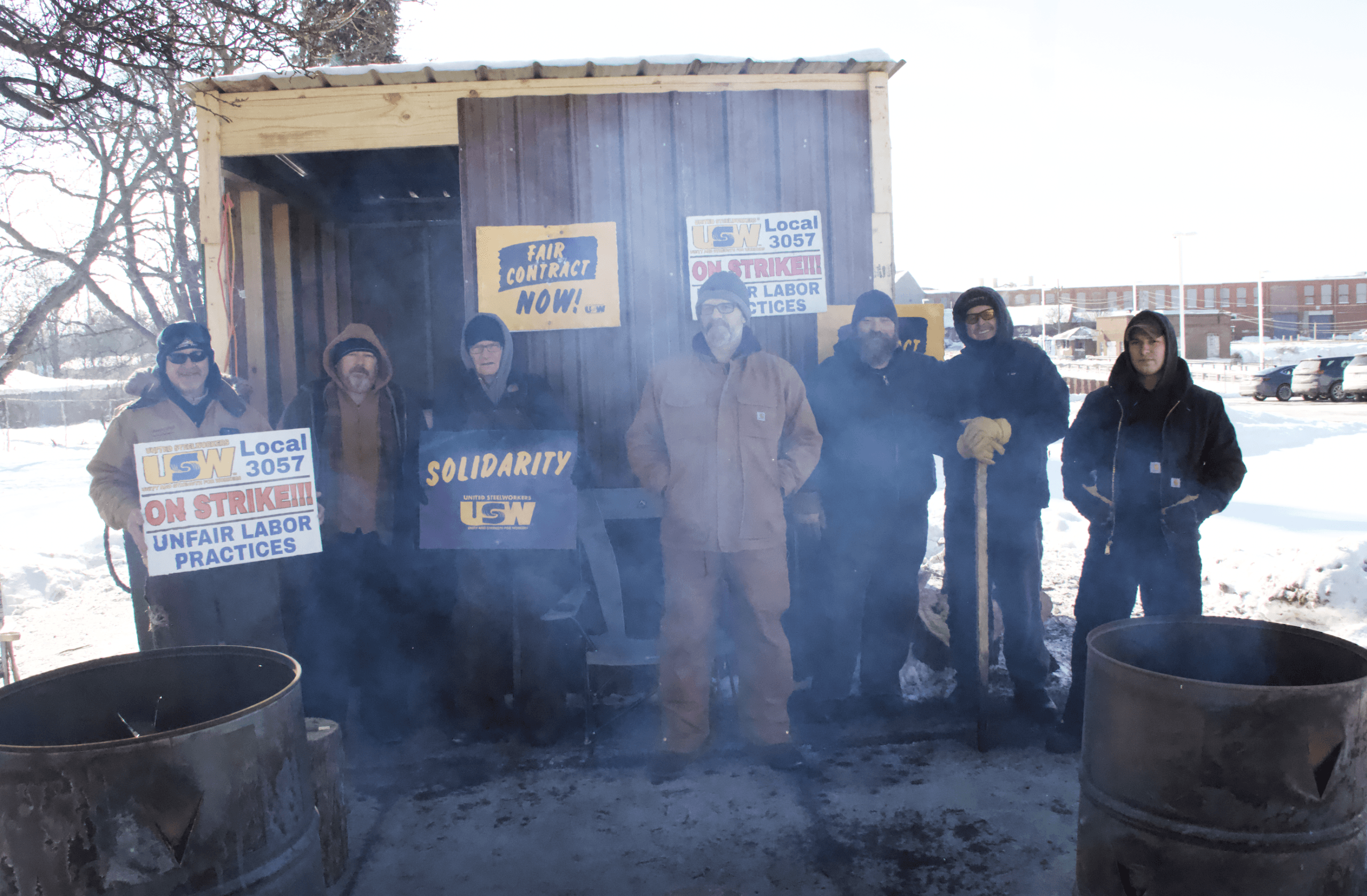 Image for article: ArcelorMittal <b>employees</b> mark 16 days on picket line Thursday - Richland Source