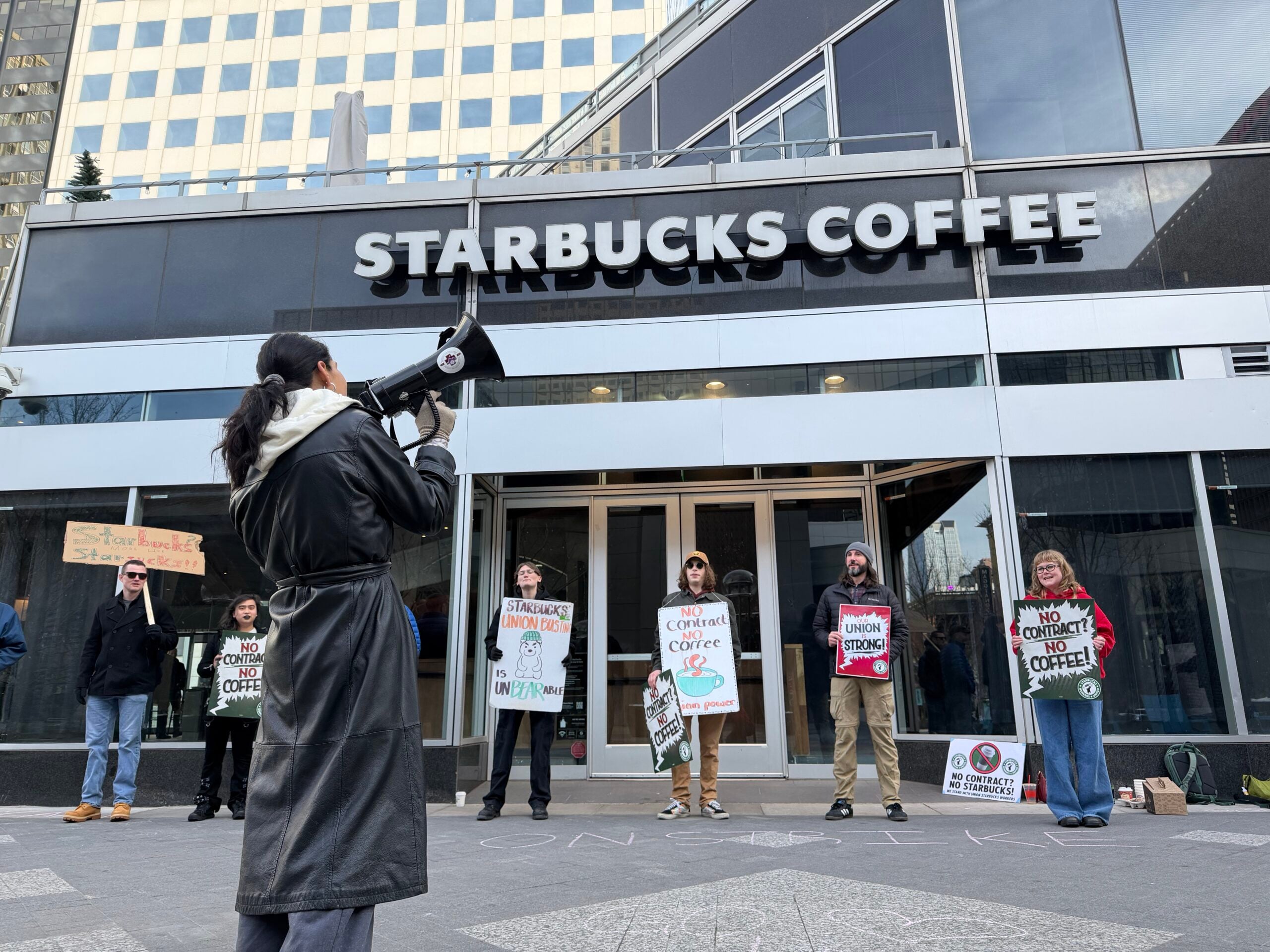 Image for article: Colorado Starbucks Workers Join Nationwide Strike For Fair Pay